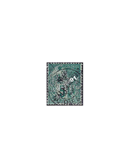 Nouvelle-Calédonie, n° 24 oblitéré, timbres des Colonies