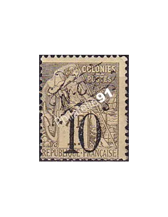 Nouvelle-Calédonie, n° 39 charnière, timbres des Colonies