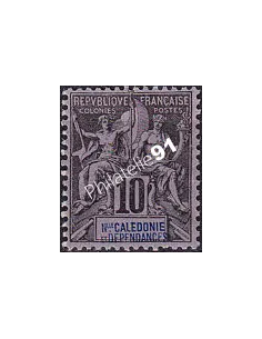 Nouvelle-Calédonie, n° 45 charnière, timbres des Colonies