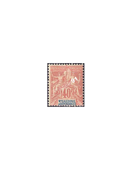 Nouvelle-Calédonie, n° 50 charnière, timbres des Colonies