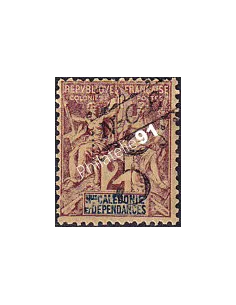 Nouvelle-Calédonie, n° 54 charnière, timbres des Colonies