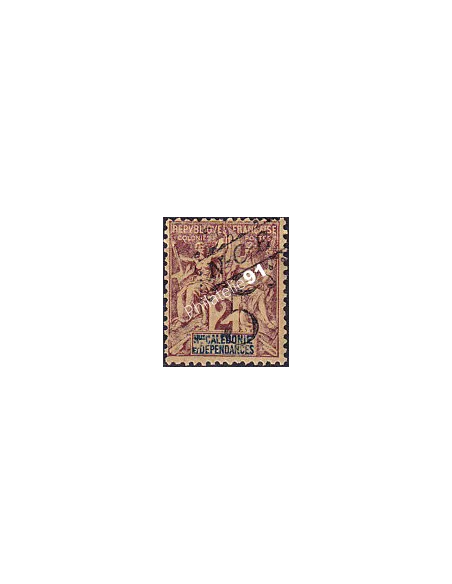 Nouvelle-Calédonie, n° 54 charnière, timbres des Colonies