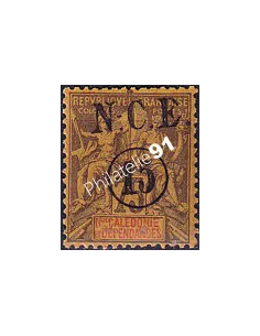 Nouvelle-Calédonie, n° 57 charnière, timbres des Colonies