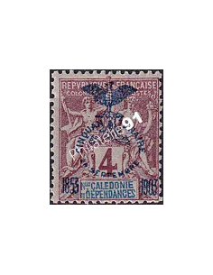 Nouvelle-Calédonie, n° 69 charnière, timbres des Colonies