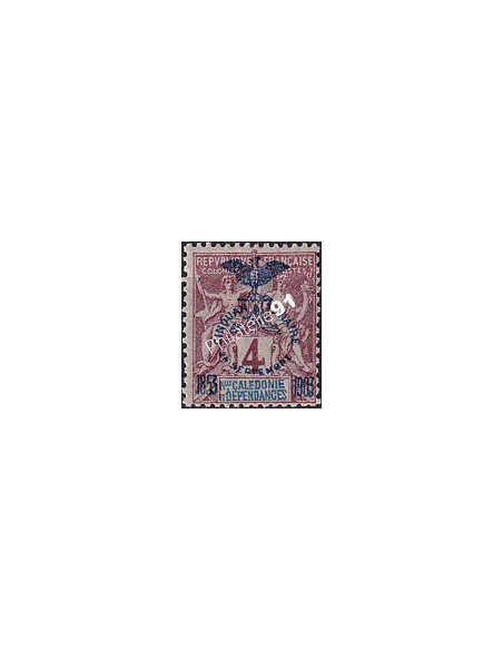 Nouvelle-Calédonie, n° 69 charnière, timbres des Colonies