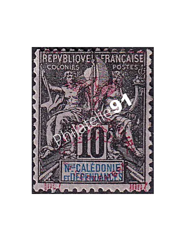 Nouvelle-Calédonie, n° 72 charnière, timbres des Colonies