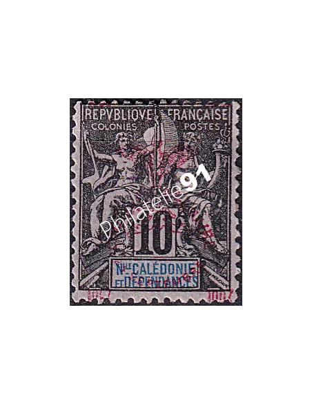 Nouvelle-Calédonie, n° 72 charnière, timbres des Colonies