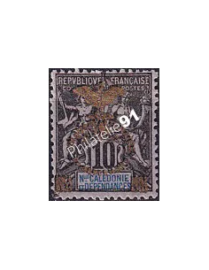 Nouvelle-Calédonie, n° 72A charnière, timbres des Colonies