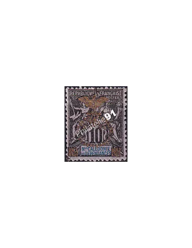 Nouvelle-Calédonie, n° 72A charnière, timbres des Colonies
