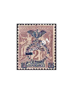 Nouvelle-Calédonie, n° 81 charnière, timbres des Colonies