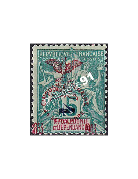 Nouvelle-Calédonie, n° 83 charnière, timbres des Colonies