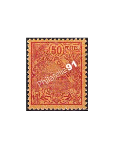 Nouvelle-Calédonie, n° 100 charnière, timbres des Colonies