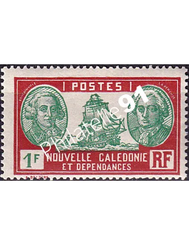 Nouvelle-Calédonie, n° 184 charnière, timbres des Colonies