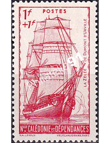 Nouvelle-Calédonie, n° 190 neuf, timbres des Colonies