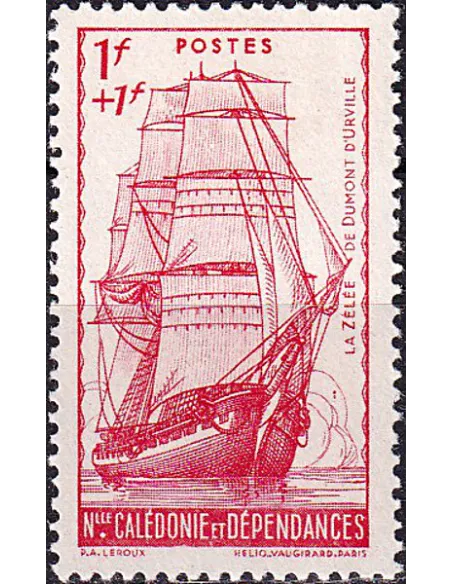 Nouvelle-Calédonie, n° 190 neuf, timbres des Colonies
