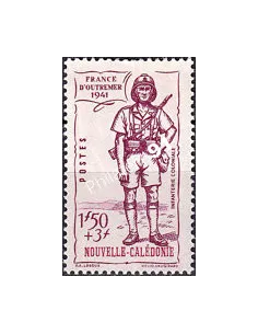 Nouvelle-Calédonie, n° 191 charnière, timbres des Colonies