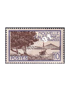 Nouvelle-Calédonie, n° 244 charnière, timbres des Colonies