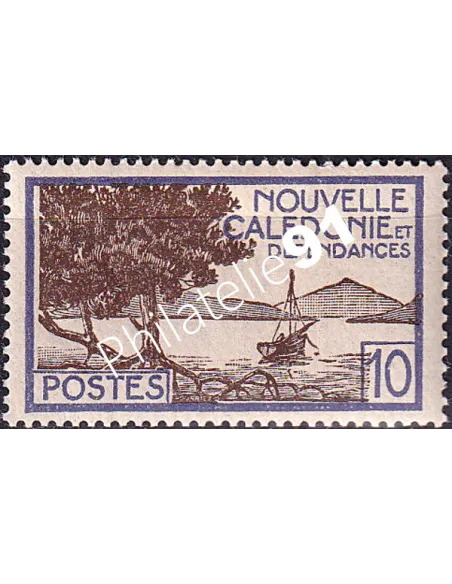 Nouvelle-Calédonie, n° 244 charnière, timbres des Colonies