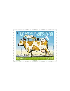 Timbre de France n° 4729. 50ème Salon international de l'agriculture.