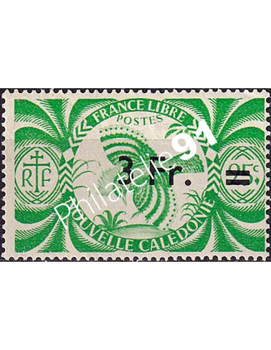 Nouvelle-Calédonie, n° 254 charnière, timbres des Colonies