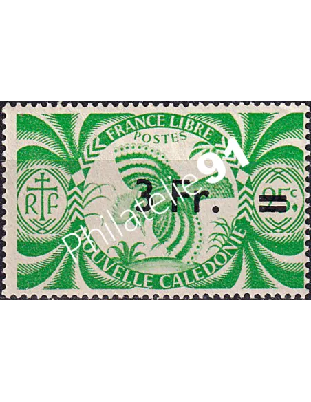 Nouvelle-Calédonie, n° 254 charnière, timbres des Colonies