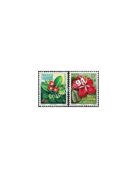 Nouvelle-Calédonie, n° 288 à 289 neufs, timbres des Colonies