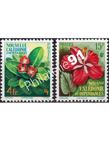 Nouvelle-Calédonie, n° 288 à 289 neufs, timbres des Colonies