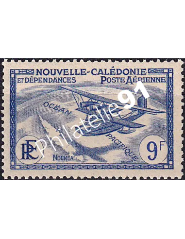Nouvelle-Calédonie, PA n° 32 charnière, timbres des Colonies