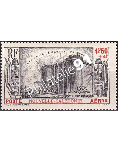 Nouvelle-Calédonie, PA n° 35 charnière, timbres des Colonies