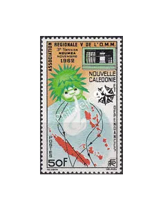 NOUVELLE CALEDONIE, n° 306 charnière, collection timbres Dom-Tom