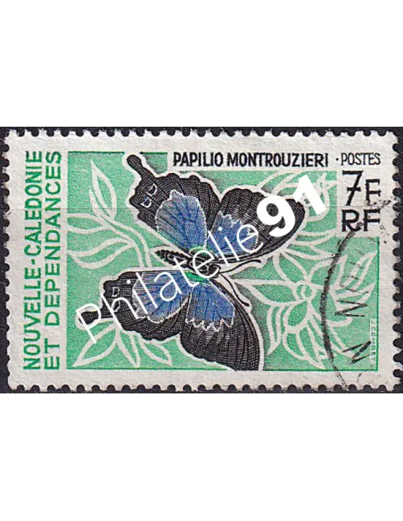 NOUVELLE CALEDONIE, n° 341 oblitéré, collection timbres Dom-Tom