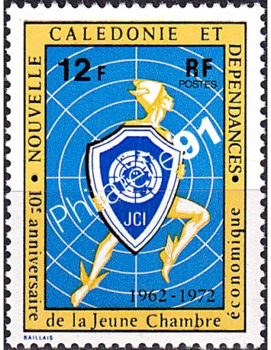 NOUVELLE CALEDONIE, n° 385 neuf, collection timbres Dom-Tom