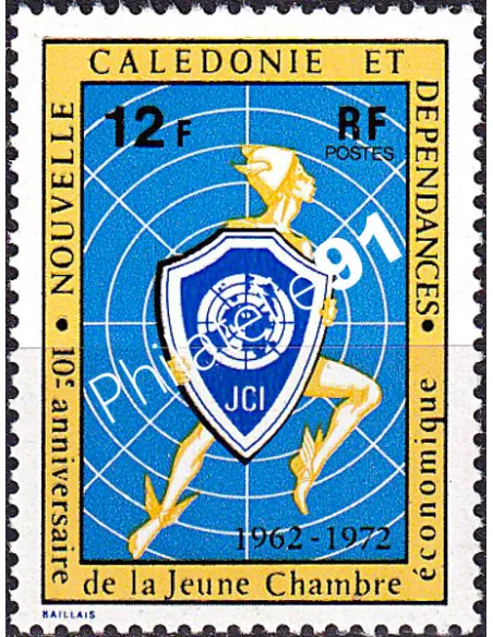 NOUVELLE CALEDONIE, n° 385 neuf, collection timbres Dom-Tom