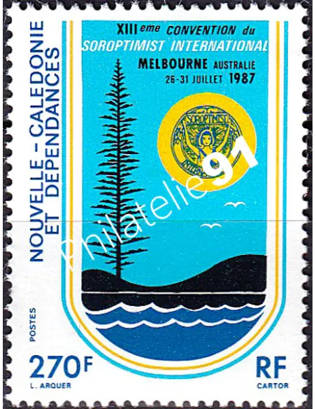 NOUVELLE CALEDONIE, n° 541 neuf, collection timbres Dom-Tom