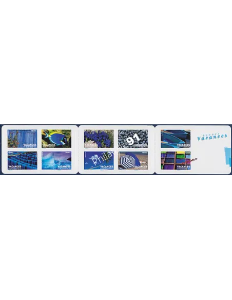 Carnet de timbre de France ADH. BC 118 - (BC 4037) "Vacances" (2007)