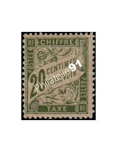 Timbres-Taxe n° 31a  - Collection timbres France