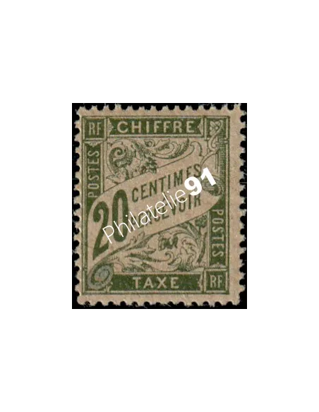 Timbres-Taxe n° 31a  - Collection timbres France