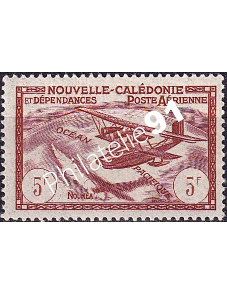 NOUVELLE CALEDONIE, PA n° 41 charnière, collection timbres colonies