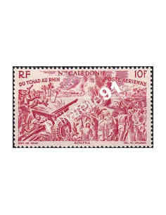 NOUVELLE CALEDONIE, PA n° 56 charnière, collection timbres colonies