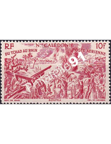 NOUVELLE CALEDONIE, PA n° 56 charnière, collection timbres colonies