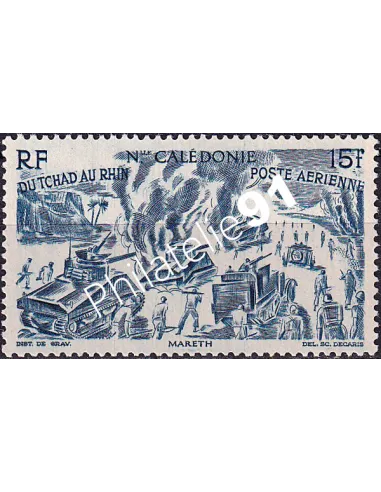 NOUVELLE CALEDONIE, PA n° 57 neuf, collection timbres colonies