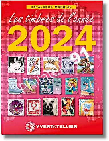 Catalogue des nouveautés 2024, catalogue philatélique