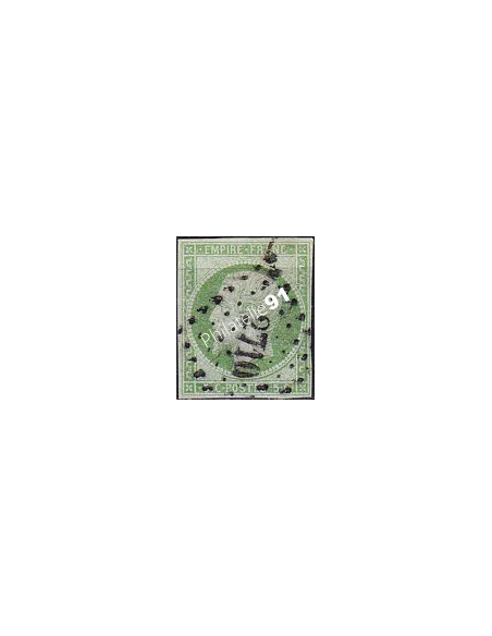 Timbre Classique n° 12a non dentelé oblitéré, collection timbres France