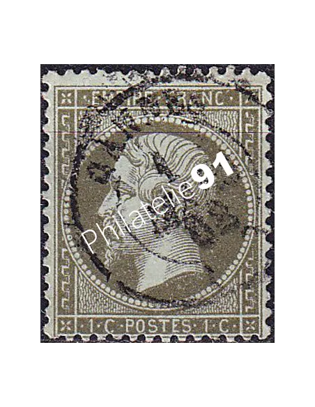 Timbre Classique n° 19 oblitéré, timbres France