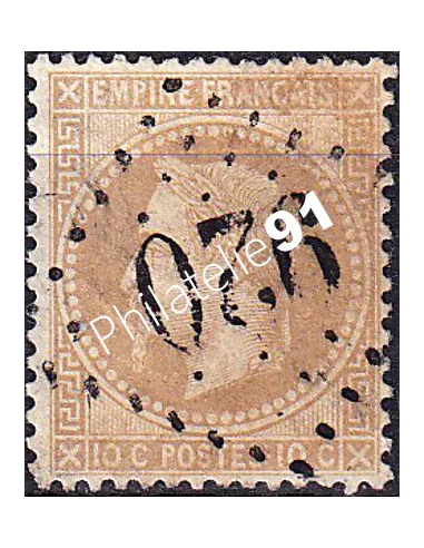 Timbre Classique n° 28A oblitéré, timbres France