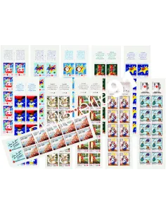 Timbres de France - Lot de Carnets Croix rouge de 1991 à 2001