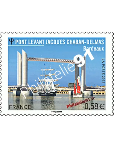 Timbre de France n° 4734. Pont-levant Jacques Chaban-Delmas - Bordeaux