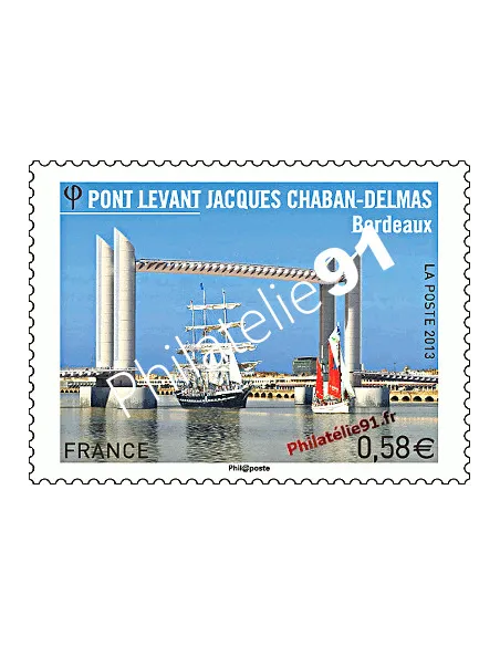 Timbre de France n° 4734. Pont-levant Jacques Chaban-Delmas - Bordeaux