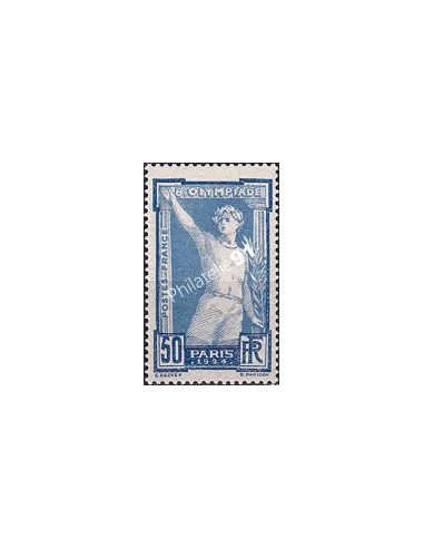 n° 186 charnière, collection timbres France