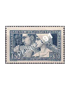 Timbre n° 252a neuf, collection timbres de France